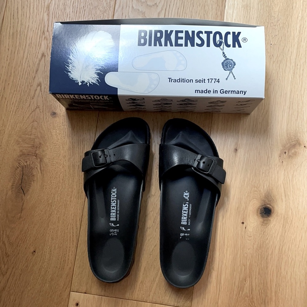 Birkenstock Madrid Eva in Black